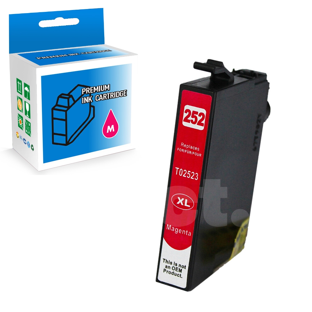 Epson T252XL320 252 XL Compatible Magenta High Yield Ink Cartridge -1 Pack