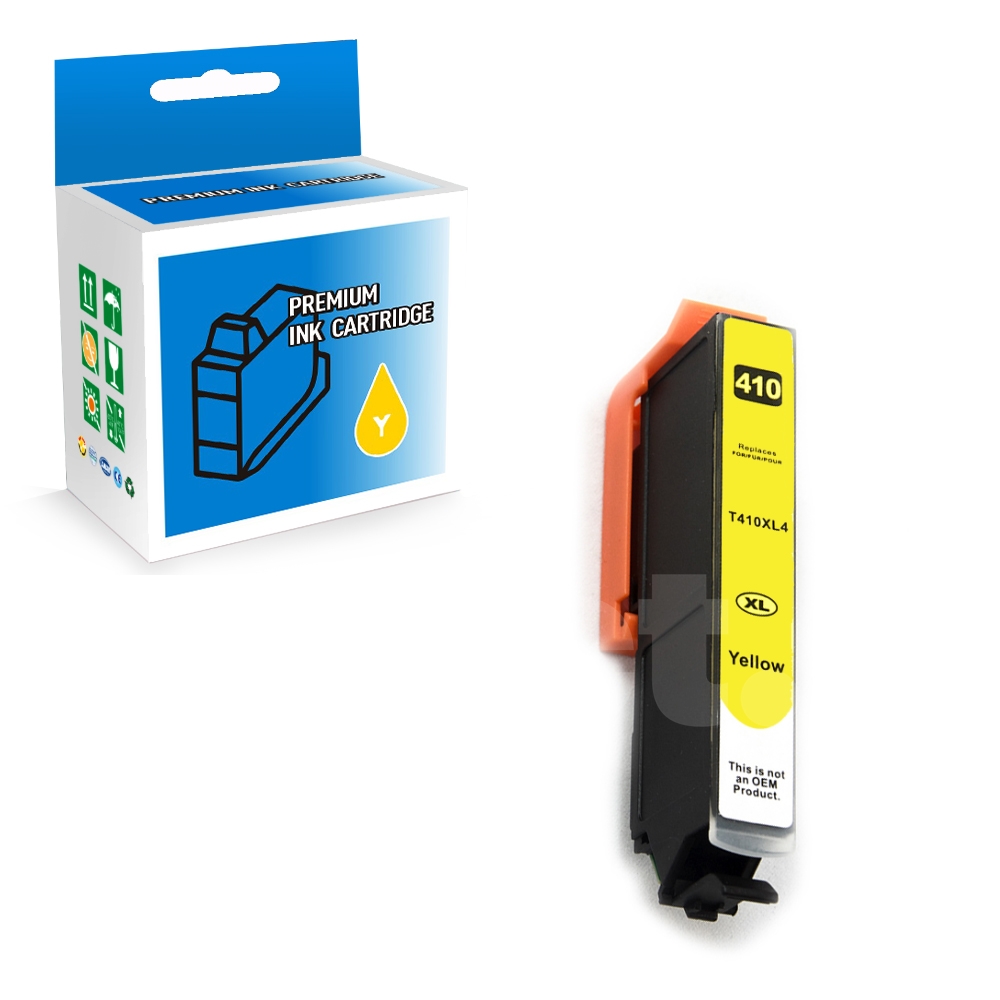 Epson T410XL420 410 XL Compatible Yellow High Yield Ink Cartridge -1 Pack