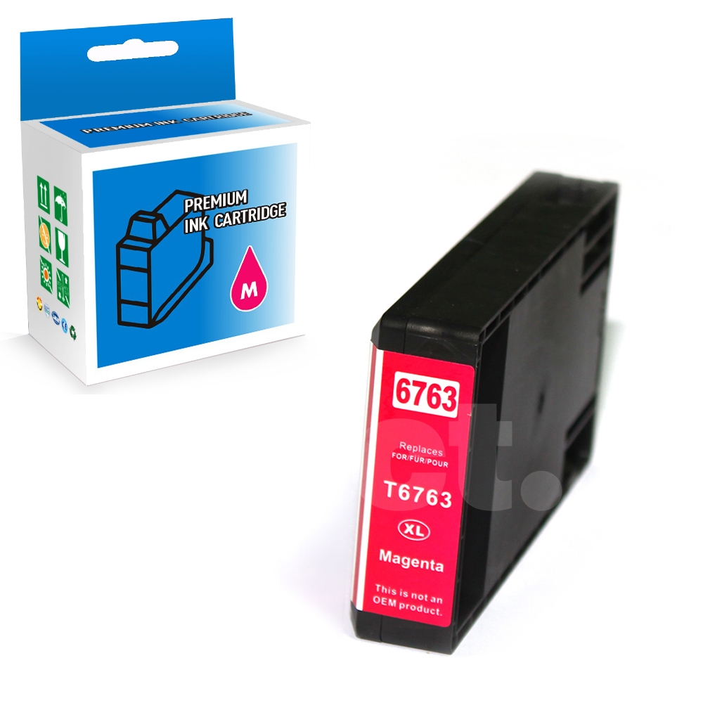 Epson T676XL320 676 XL Compatible Magenta High Yield Ink Cartridge -1 Pack