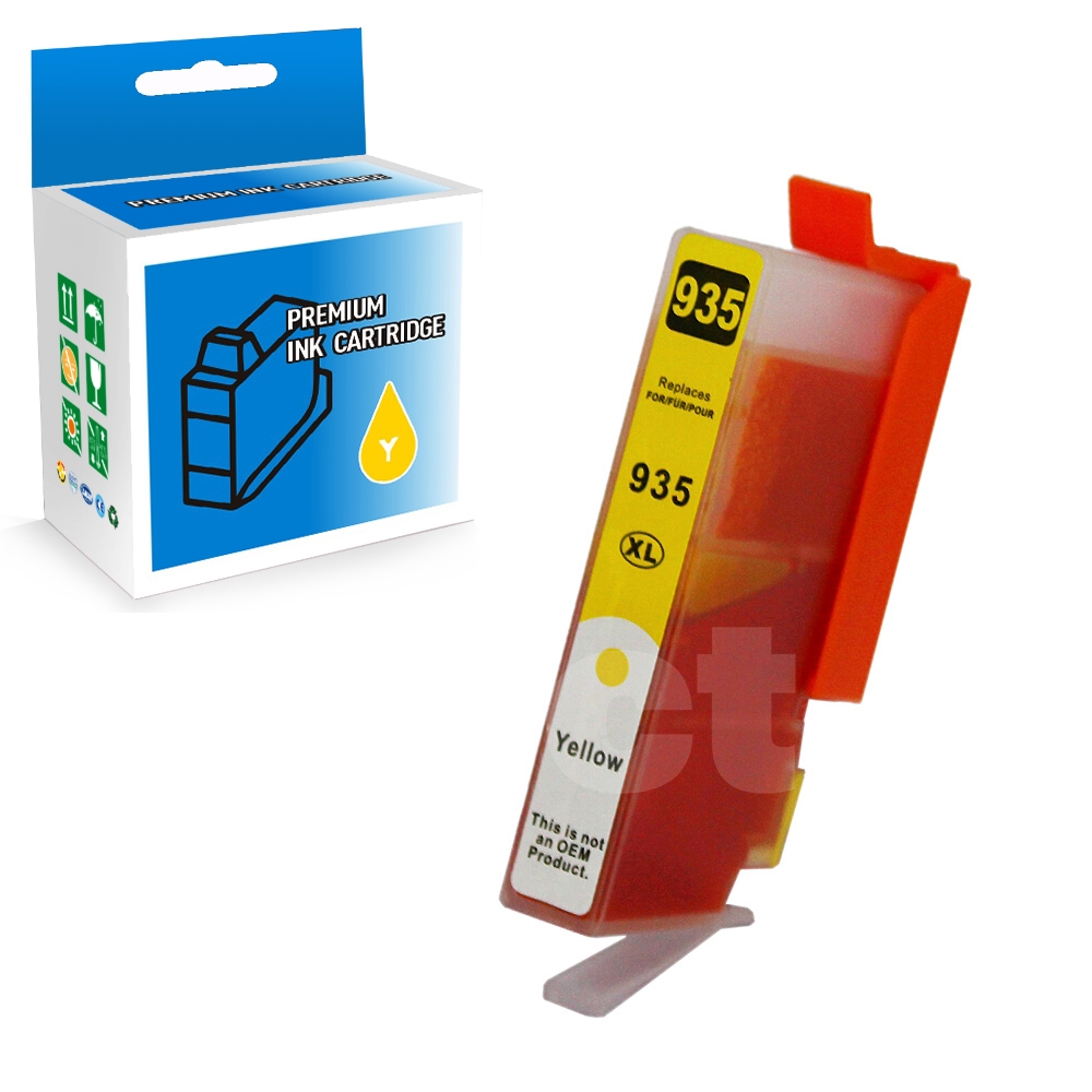 HP 935XL C2P22AN Compatible Yellow High Yield Ink Cartridge -1 Pack
