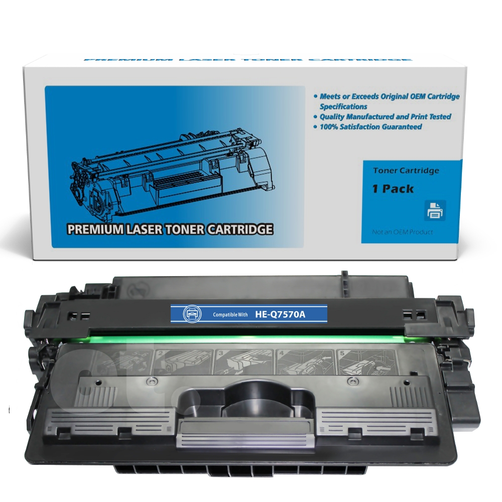 HP Q7570A (70A) Remanufactured Black Standard Yield Toner Cartridge -1 Pack