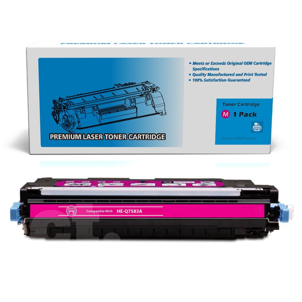 HP Q7583A 503A Remanufactured Magenta Standard Yield Toner Cartridge -1 Pack
