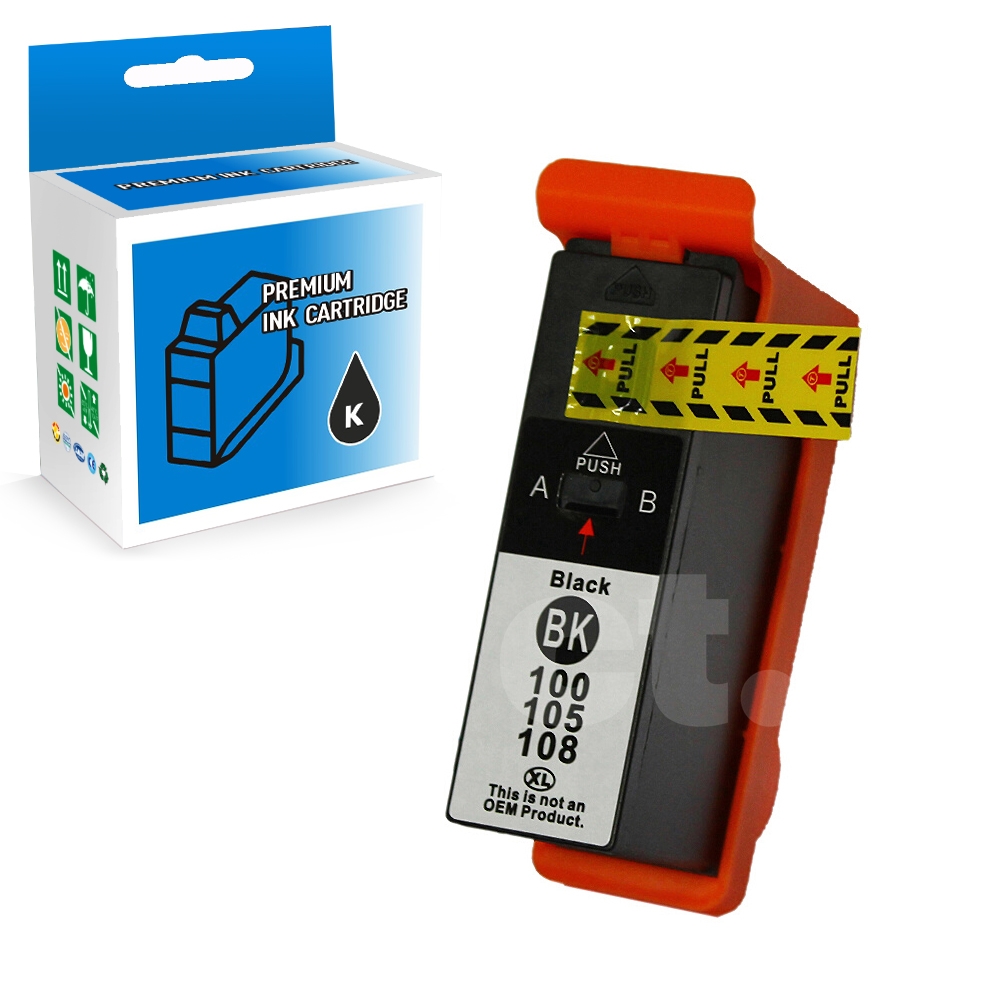 Lexmark 100XL 14N1068 14N1053 Compatible Black High Yield Ink Cartridge -1 Pack