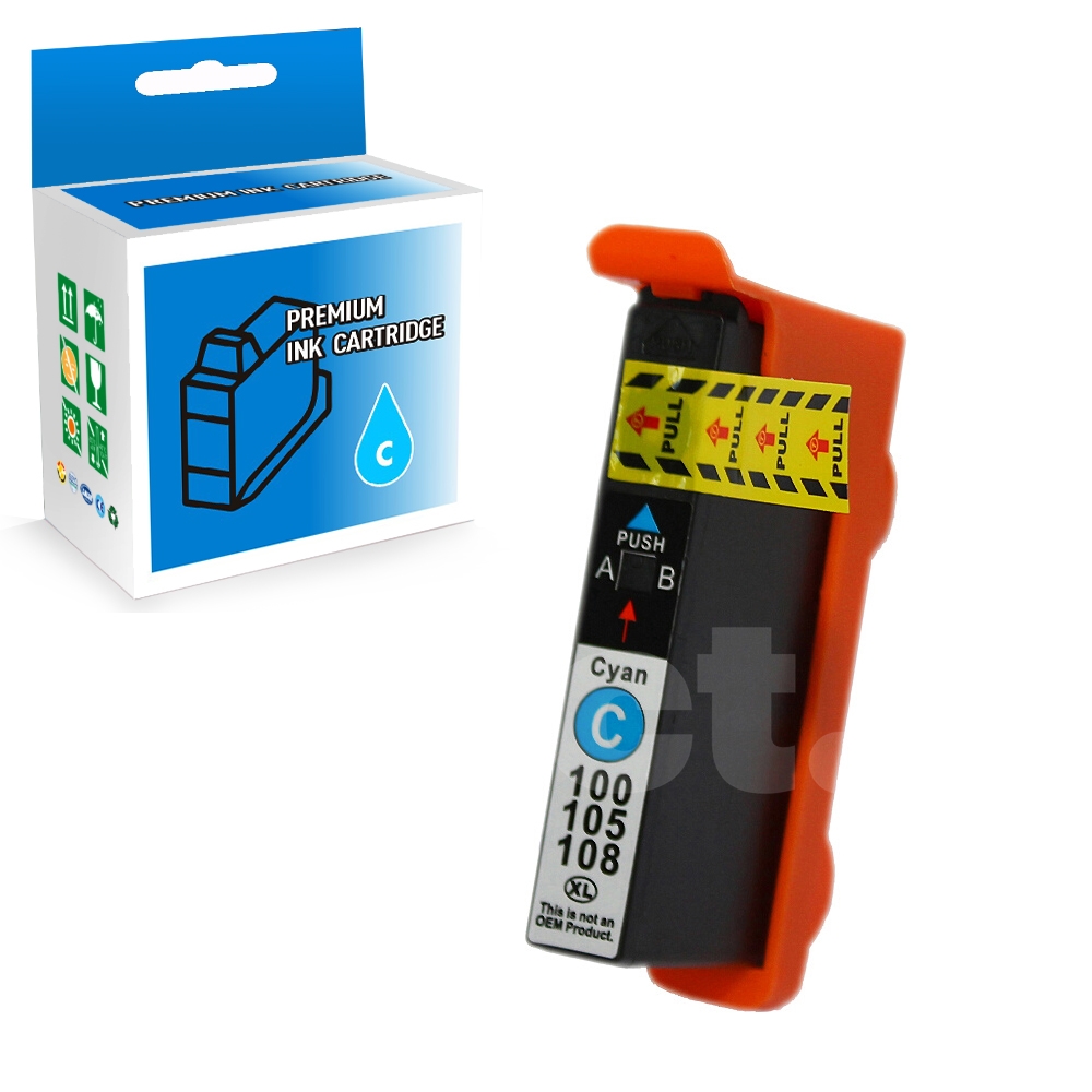 Lexmark 100XL Compatible Cyan High Yield Ink Cartridge -1 Pack