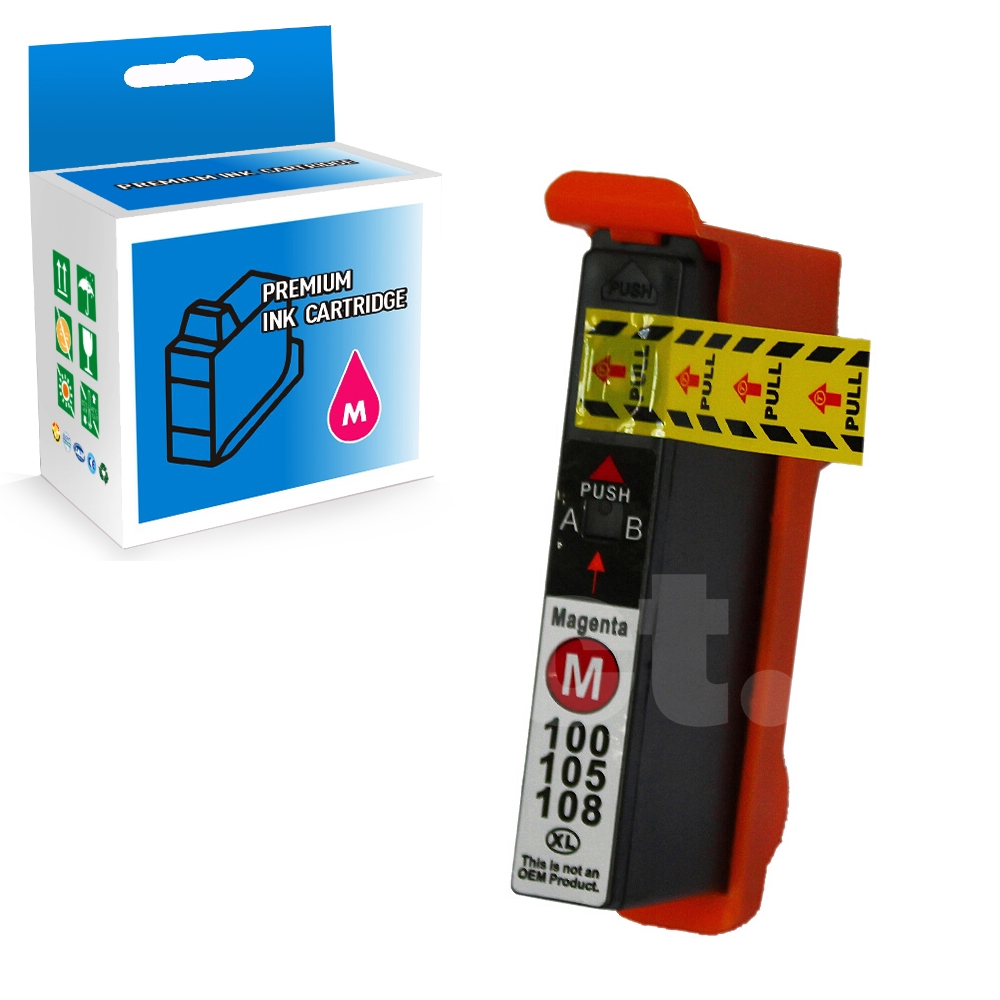 Lexmark 100XL Compatible Magenta High Yield Ink Cartridge -1 Pack