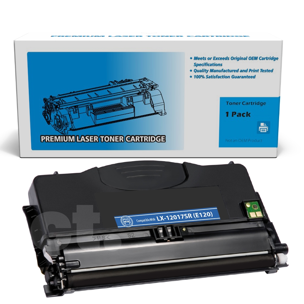 Lexmark 12017SR (E120) Compatible Black Standard Yield Toner Cartridge -1 Pack