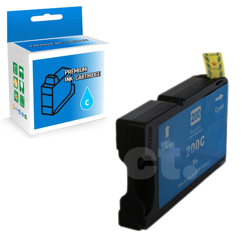 Lexmark 200XL Compatible Cyan High Yield Ink Cartridge -1 Pack