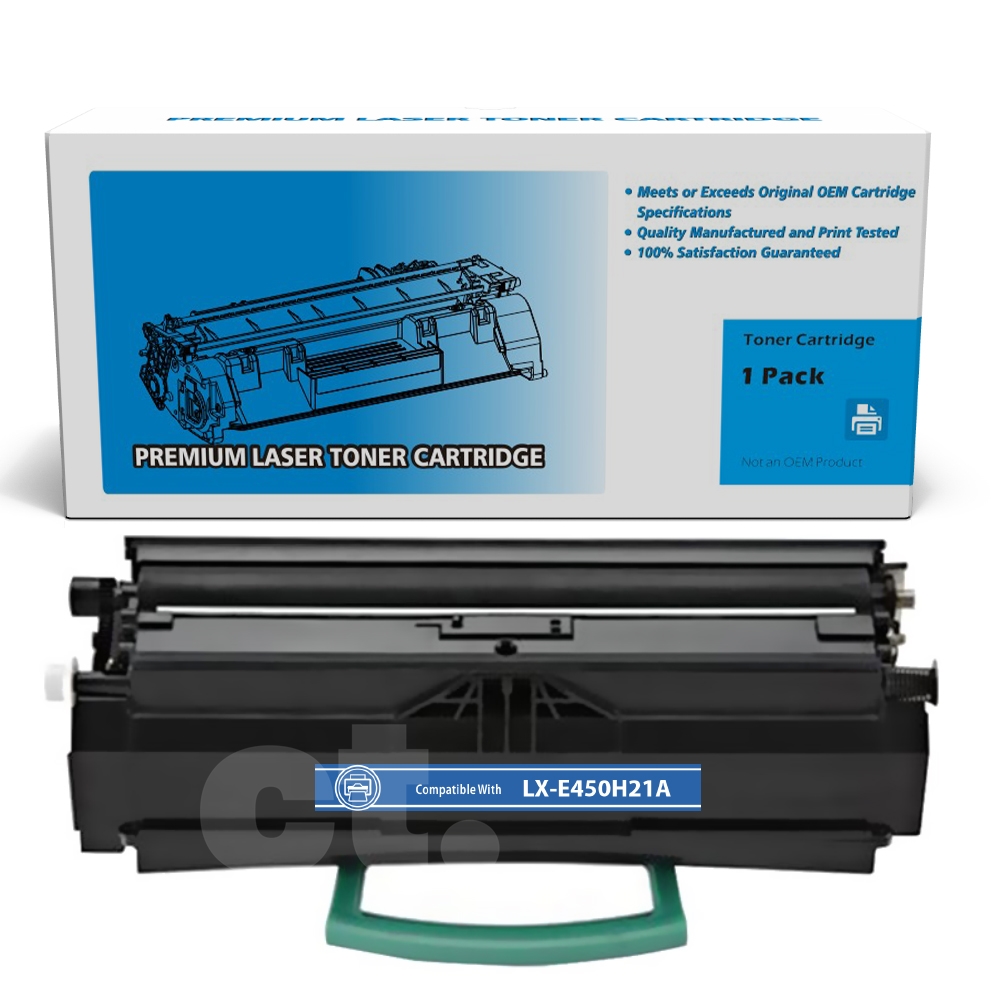 Lexmark E450H21A (E350/E450) Compatible Black High Yield Toner Cartridge -1 Pack