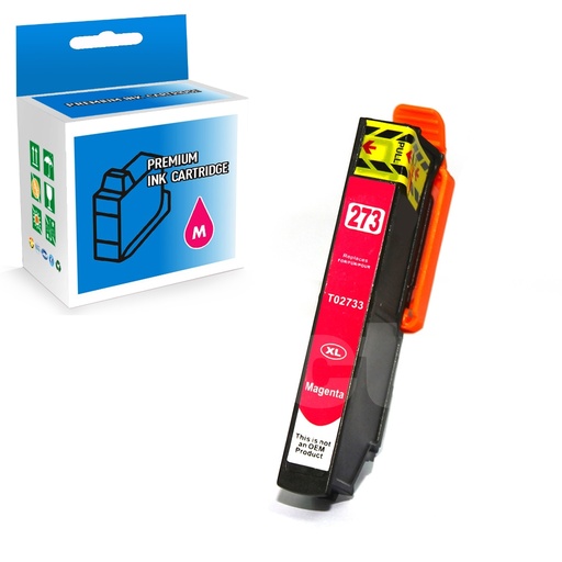 [164130315127] Epson T273XL320 273 XL Compatible Magenta High Yield Ink Cartridge -1 Pack