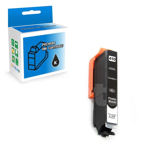 [164131115153] Epson T410XL120 410 XL Compatible Photo Black High Yield Ink Cartridge -1 Pack
