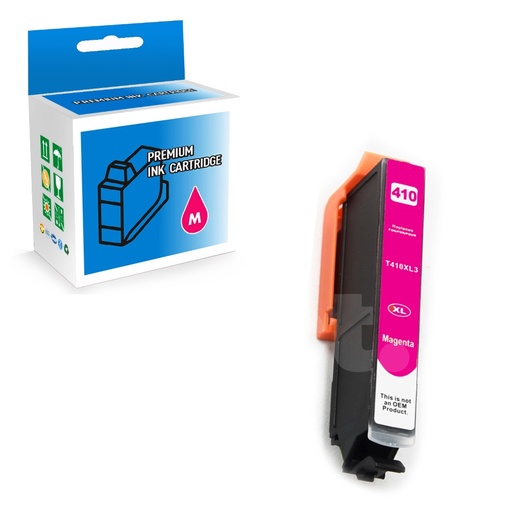 [164130315172] Epson T410XL320 410 XL Compatible Magenta High Yield Ink Cartridge -1 Pack