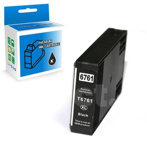 [164130115192] Epson T676XL120 676 XL Compatible Black High Yield Ink Cartridge -1 Pack