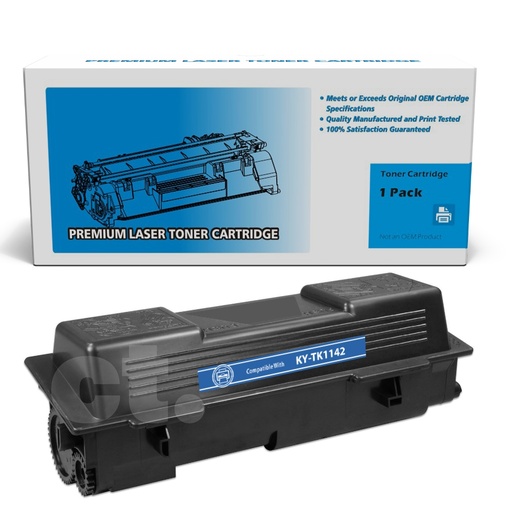 [162170119583] Kyocera TK-1142 Compatible Black Standard Yield Toner Cartridge -1 Pack