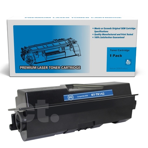[162170119606] Kyocera TK-142 Compatible Black Standard Yield Toner Cartridge -1 Pack