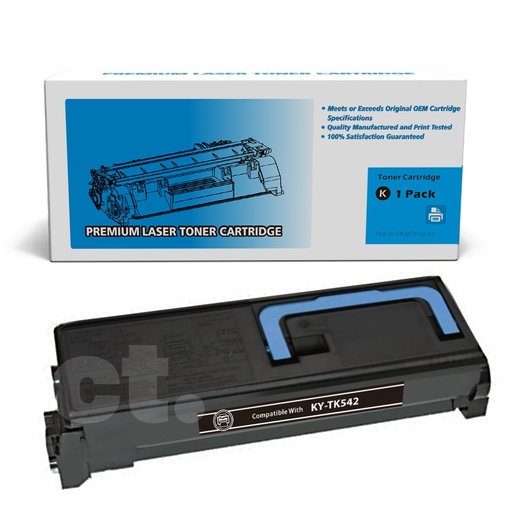 [162170119613] Kyocera TK-542 Compatible Black Standard Yield Toner Cartridge -1 Pack