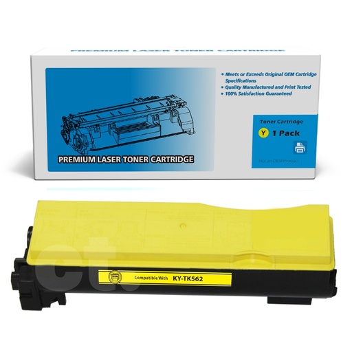 [162170419683] Kyocera TK-562 Compatible Yellow Standard Yield Toner Cartridge -1 Pack