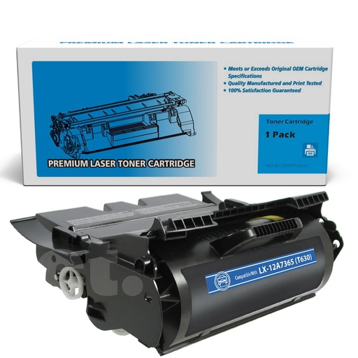 [162180117494] Lexmark 12A7365 (T630) Compatible Black Extra High Yield Toner Cartridge -1 Pack