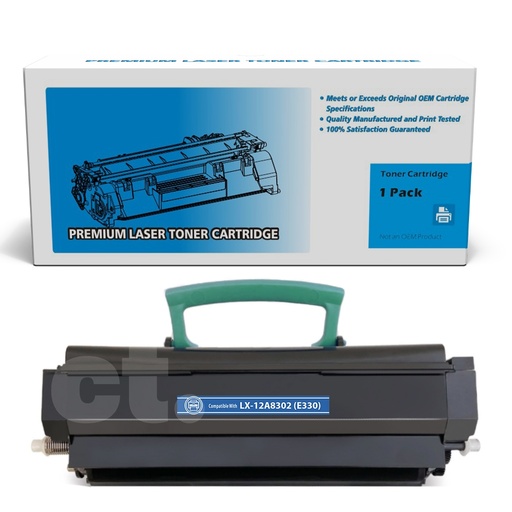 [162180117593] Lexmark 12A8305 (E230/E330) Compatible Black Standard Yield Toner Cartridge -1 Pack