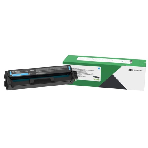 [162180224574] Lexmark C3210C0 Original Genuine Cyan Toner Cartridge Standard Yield  - 1 Pack