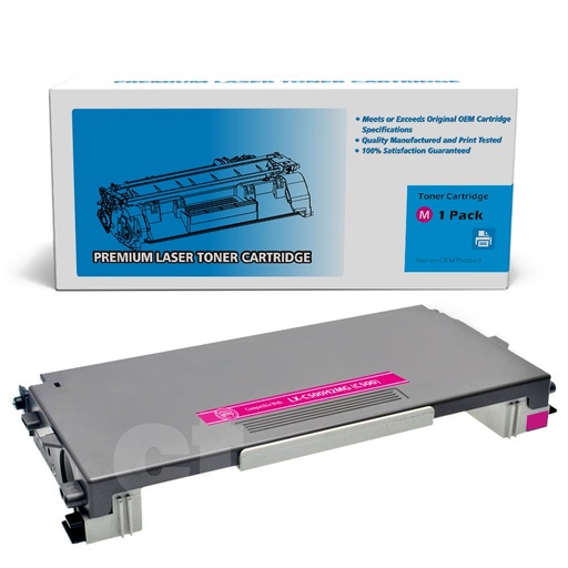 [162180319775] Lexmark C500H2MG (C500) Remanufactured Magenta Standard Yield Toner Cartridge -1 Pack