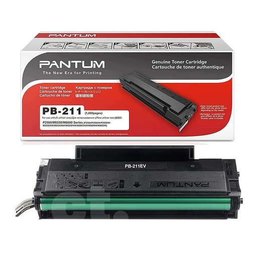 [162480116081] Pantum PB-210 Compatible Black Standard Yield Toner Cartridge -1 Pack