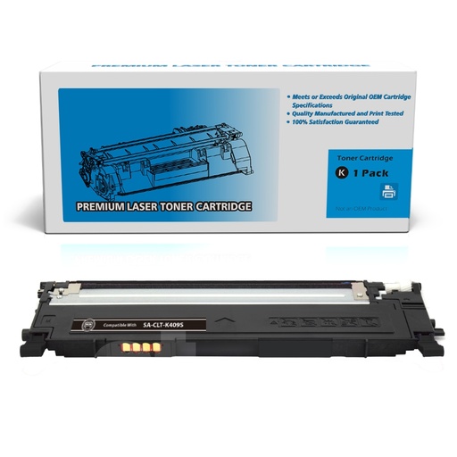 [162220113028] Samsung CLT-K409S Compatible Black Standard Yield Toner Cartridge -1 Pack
