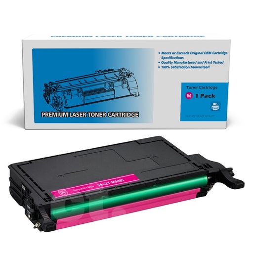 [162220319949] Samsung CLT-M508L Remanufactured Magenta Standard Yield Toner Cartridge -1 Pack
