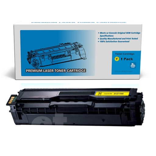 [162220419564] Samsung CLT-Y504S Compatible Yellow Standard Yield Toner Cartridge -1 Pack