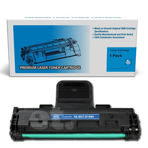 [162220113172] Samsung MLT-D108S Compatible Black Standard Yield Toner Cartridge -1 Pack