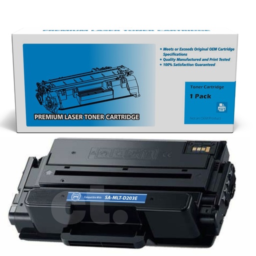 [162220123980] Samsung MLT-D203E Compatible Black Toner Cartridge Extra High Yield - 1 Pack