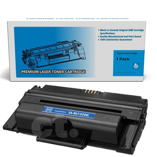 [162220113295] Samsung MLT-D208L Compatible Black High Yield Toner Cartridge -1 Pack