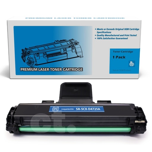 [162220113325] Samsung SCX-D4725A Compatible Black Standard Yield Toner Cartridge -1 Pack