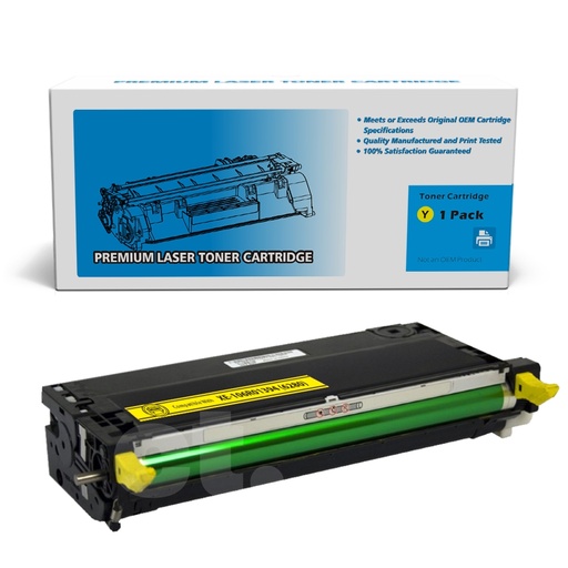 [162250413440] Xerox 106R01394 (6280) Remanufactured Yellow High Yield Toner Cartridge -1 Pack