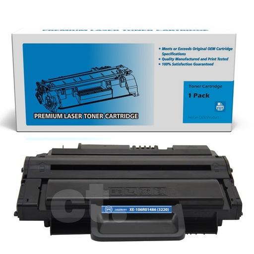 [162250113500] Xerox 106R01486 (3220) Compatible Black High Yield Toner Cartridge -1 Pack
